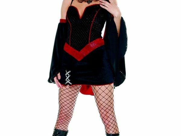 Gothic Lady Vampire Costume Medium/Large