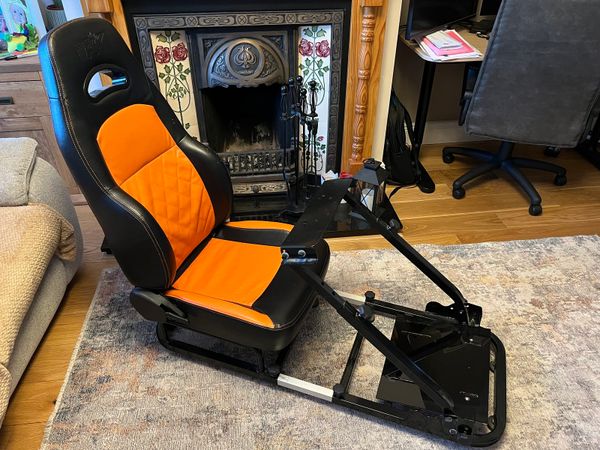 Racing seat for gaming