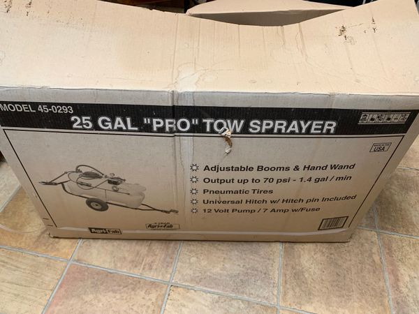 Agri Fab 25 Gal Tow Sprayer