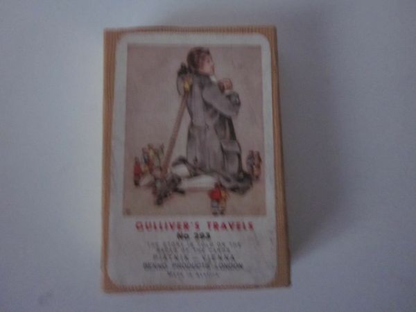 1950's Vintage Gulliver's Travels No. 293 Playing Cards. Piatnik, Austria.