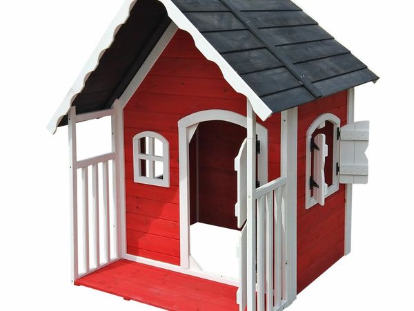 Wooden Garden Childs Playhouse Shed - FREE DELIVERY