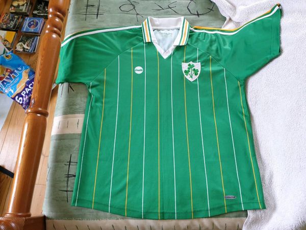 Ireland Retro Football Home Jersey 1983 to 1984 L