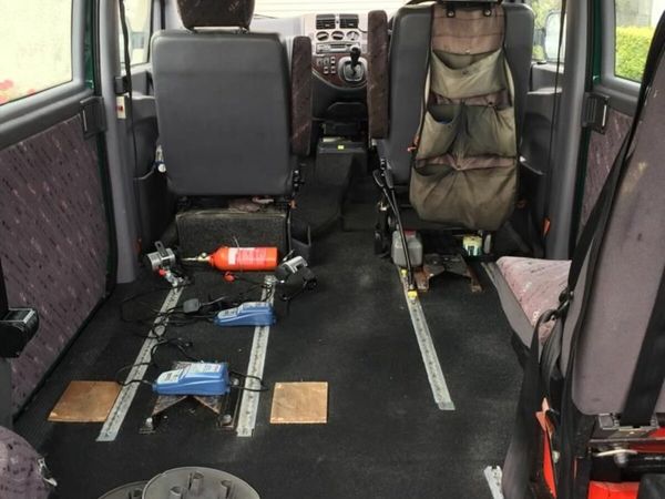 Wheelchair accessible/driveable Mercedes Vito