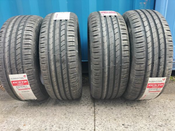 New Tyres 215/55/17 Kumho