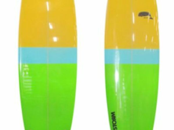 Storm Surfboards 7'6 Beluga Mini Mal Surfboard Design LB20