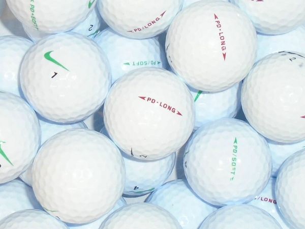 Nike PD Soft and Long Lake Golf Ball Mix x 50