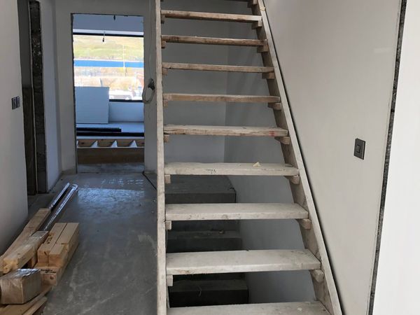 Temporary builders stairs