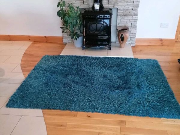 Blue rug