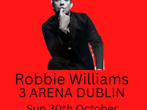 2 X Robbie Williams Tickets