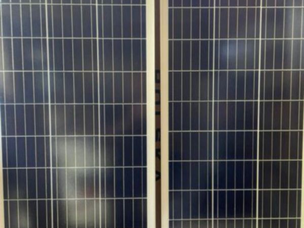 2x140W solar panel kit, off grid installation NEW