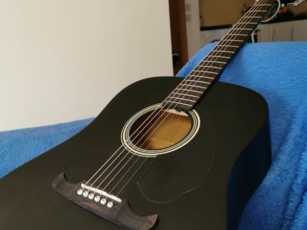 Guitar Fender Black Opaque