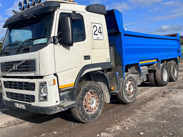 volvo 8x4 tipper trade in your old daf