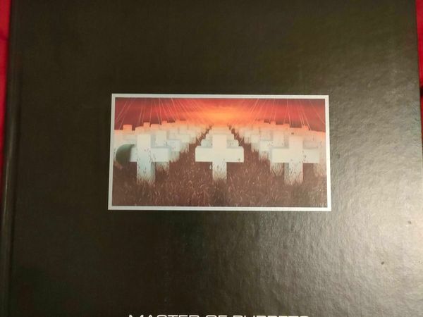 Metallica - Master Of Puppets - Hardback Book From Deluxe Box Set