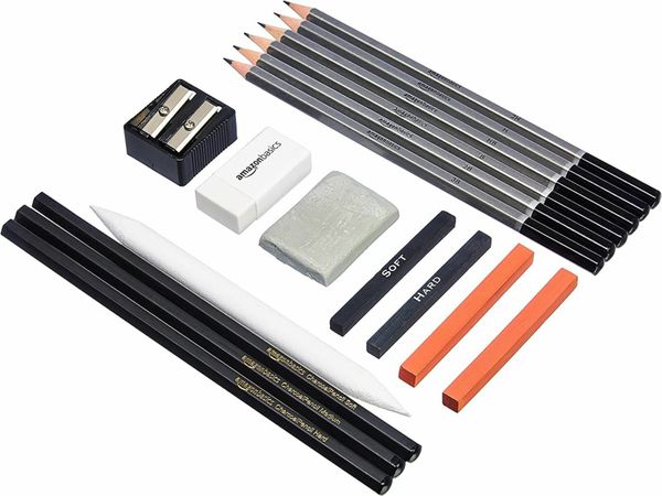 Sketch and Drawing Pencil Set - 17 Pieces