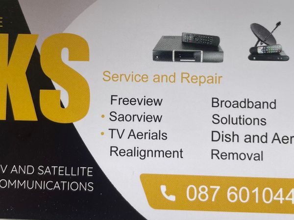 Repair satellite and aerial