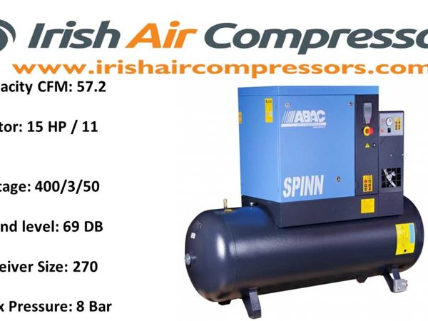 Screw Compressor.. ABAC SPINN 11E
