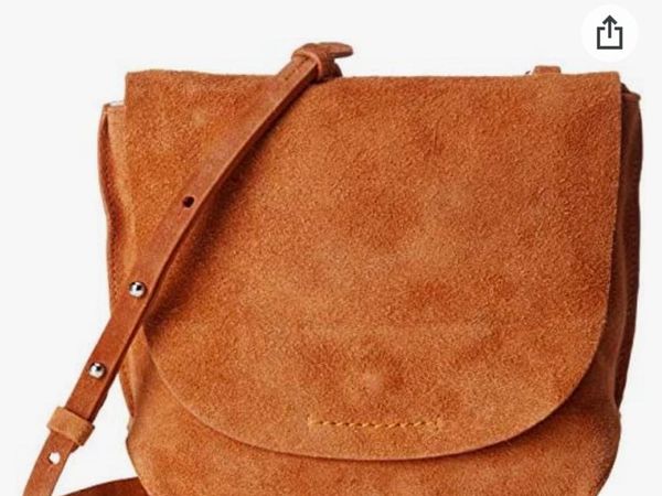 Genuine leather Clarks crossbody bag.