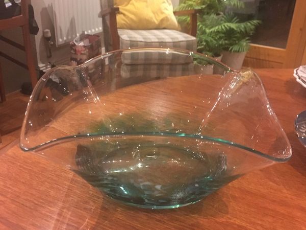 Jerpoint Irish Glass - large bowl - 24 cm s