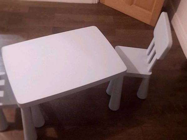 Ikea Mammut Table and Chairs