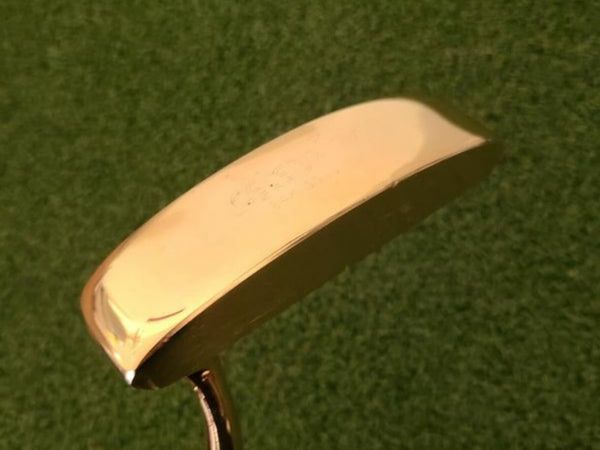 Gold plated putter