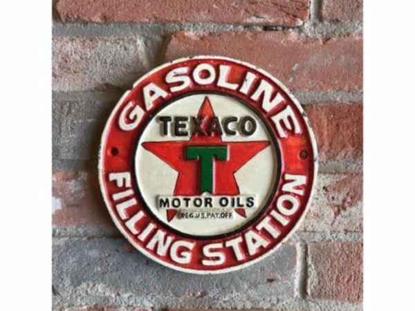Texaco – Green T – Cast Iron