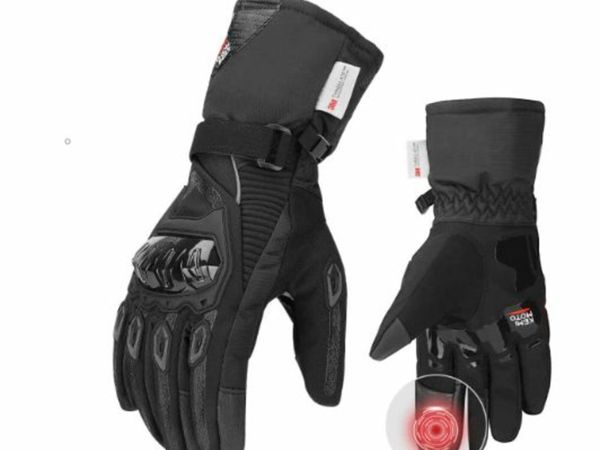 Winter Motorcycle Gloves Touch Screen Motorcross Waterproof Windproof Protective Winter Gloves Men Guantes Moto Luvas