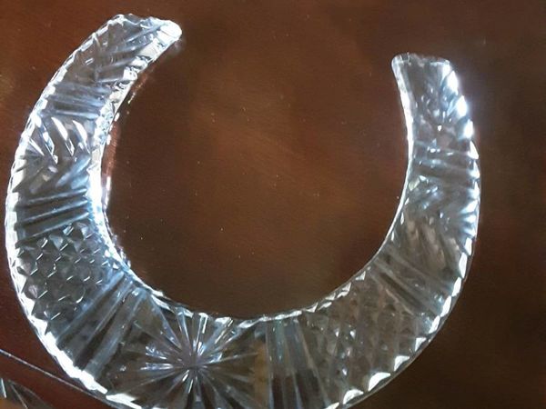 Waterford crystal horse shoe