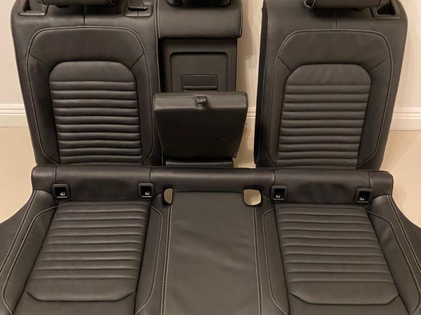 WV PASSAT B8  LEATHER interior rear seats