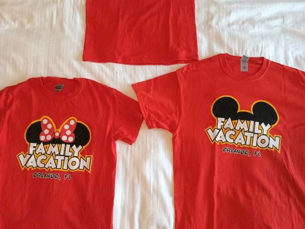 Florida family t-shirts x 3