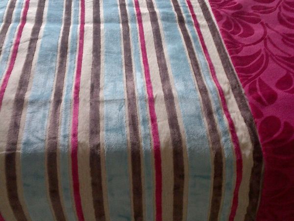 Large Bed Throw/ Runner for double bed