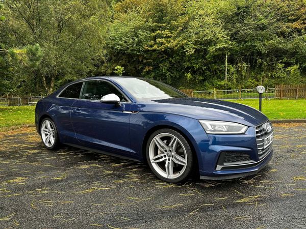 Audi A5 Coupe, Diesel, 2017, Blue