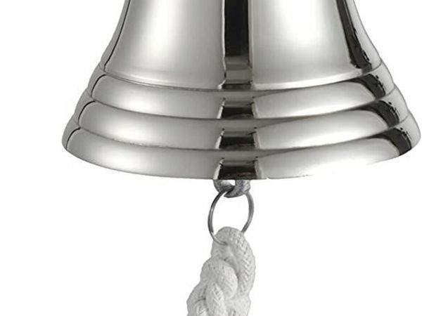 Last Orders Bell Chrome Wall Mounted Nautical Them