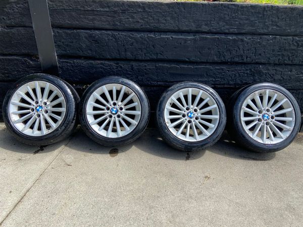BMW 17inch alloys with tyres