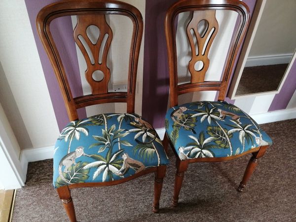 Set of x4 Solid Wood Dining Chairs €200