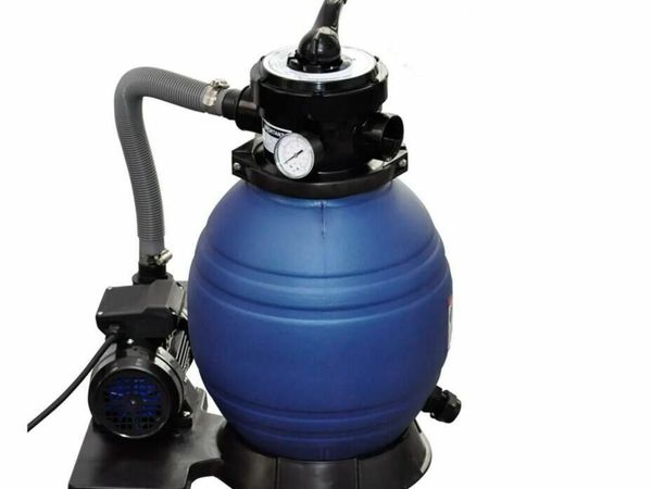 Sand Filter Pump 11000 L / h with pre-filter Pool Water Filtration System
