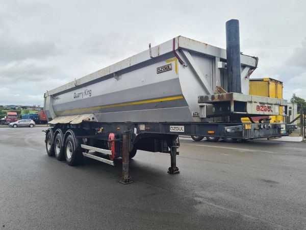 2018 OZGUL STEEL AGGREGATE TIPPING TRAILER