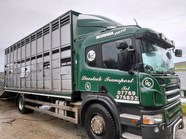 **TESTED**- SCANIA-LIVESTOCK-LIFTING DECK**