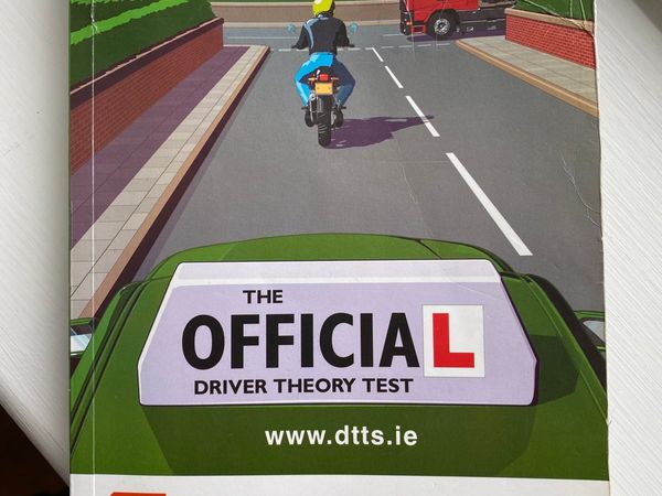 RSA official driver theory test book, used