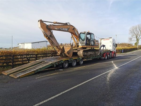3 axle low loader