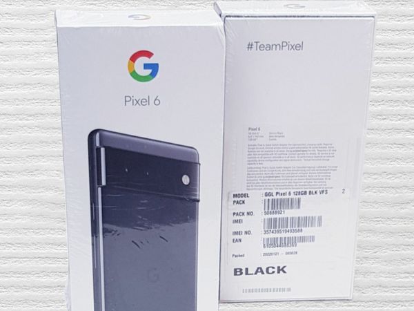 Google Pixel 6 Stormy Black 5G 128GB 8GB