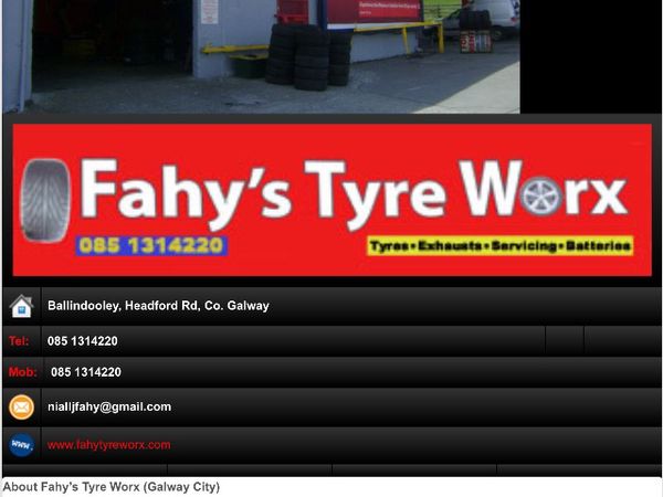 TYRES GALWAY CITY NEW & USED €35 H91PX8W