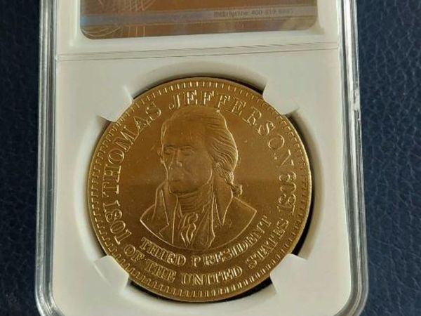 Tomas  jefferson  commertive coin