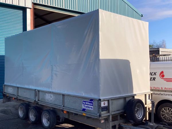16Ft Ifor Williams with cover fitted box trailer