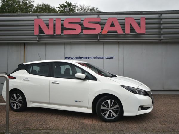 Nissan Leaf Hatchback, Electric, 2019, White