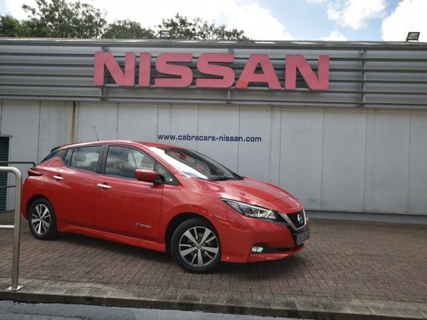 Nissan Leaf Hatchback, Electric, 2021, Red