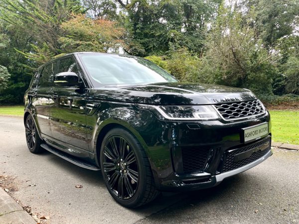 LAND ROVER Range Rover Sport SUV, Petrol Plug-in Hybrid, 2019, Black