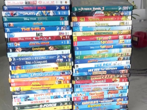Disney & Pixar kids Dvds( ●Region 1)