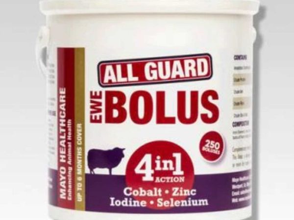All Guard Ewe & Lamb Boluses from