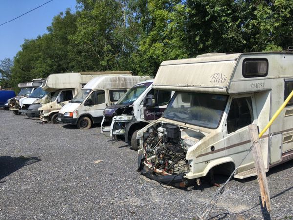 Unwanted campers and vans.