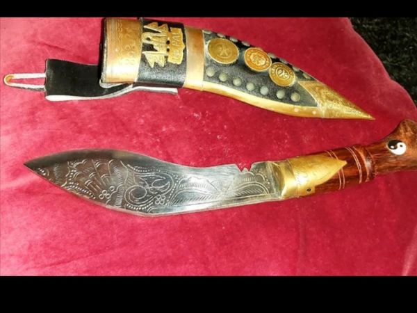 Antique KUKRI Kings knife Nepal